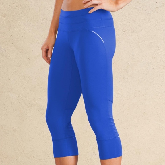 Athleta Relay Capri-Cadet Blue-Size XXS - Picture 1 of 7
